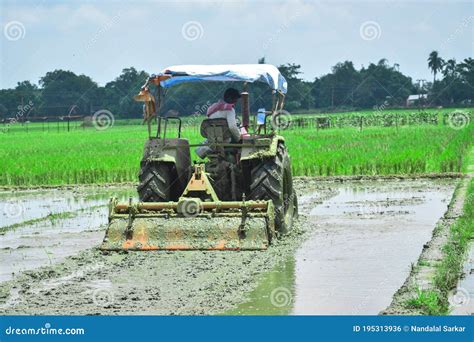 Tractor Plowing And Preparing The Soil. Editorial Photo | CartoonDealer ...