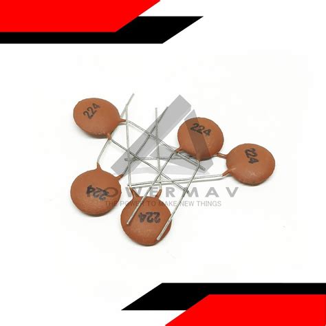 5pcs 220nf Ceramic Capacitor PowerMav Electronics Store