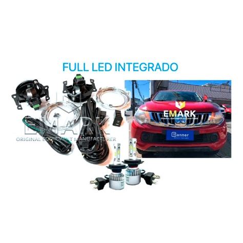 Kit Full Led Completo Neblineros New L Al Cromo Emark