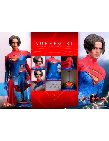Comprar The Flash Figura 1 6 Supergirl Hot Toys 30 cm Mil Comics Tienda de cómics y figuras