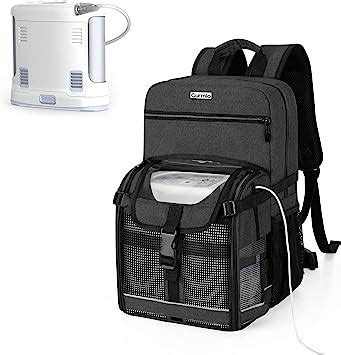 Curmio Travel Backpack Compatible With Inogen Oxygo And Caire Units