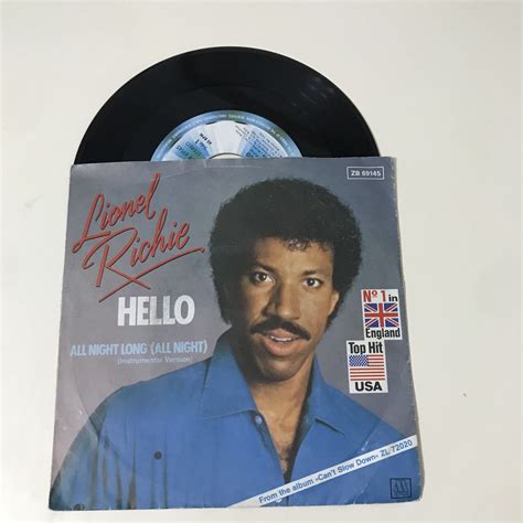 Lionel Richie Hello Plak Cd Dvd Satın Al