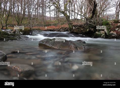 Derwent Fell Waterfalls Stock Photo - Alamy