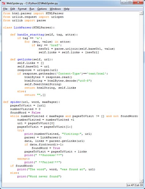 How to make a web crawler in under 50 lines of Python code