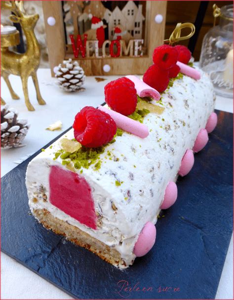 B Che Glac E Nougat Framboise Vegan Perle En Sucre