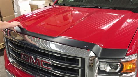 Installing An Avs Aeroskin Hood Protector Youtube