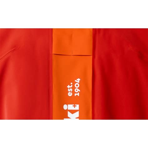 Kurtka Narciarska DESCENTE SWISS NATIONAL TEAM REPLICA Dark Red Orange 2024