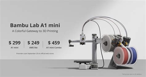 Introducing Bambu Lab A1 Mini A Colorful Gateway To 3d Printing R