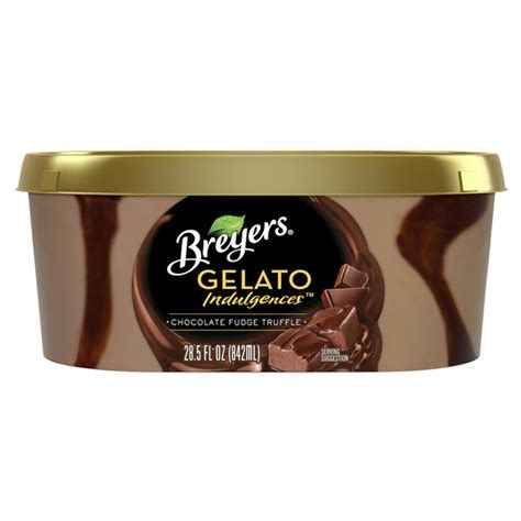 Breyers Gelato Indulgences Chocolate Fudge Truffle 285 Fl Oz Delivery Or Pickup Near Me