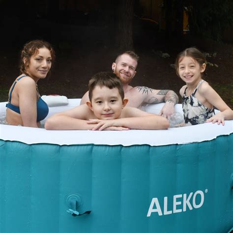 Why You Should Get An Inflatable Hot Tub For Winter Aleko