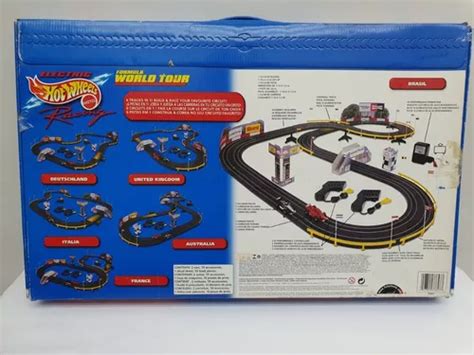 Pista Eléctrica Hot Wheels Formula F Gira Mundial Usada en venta en San Pedro Garza García