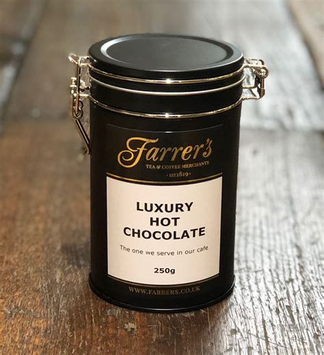 Farrer S Luxury Hot Chocolate Tin G Farrer S
