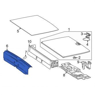 Mercedes Glb Class Trunk Tailgate Moldings Carid