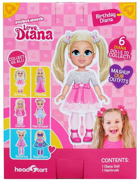 Love Diana Birthday Diana 6 Doll Headstart Toywiz