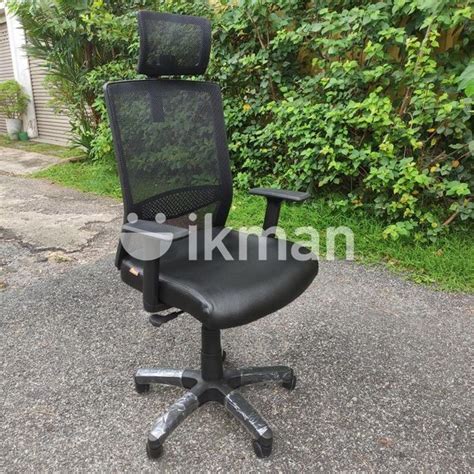 ECH09 BK Rest Adjustable Office Chair For Sale Talawatugoda Ikman