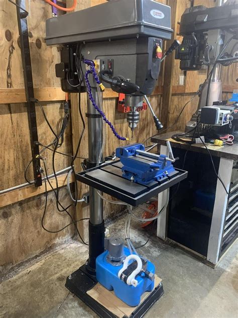 CENTRAL MACHINERY 20 In 12 Speed Production Drill Press NEW FREE