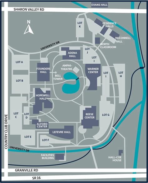 map of weber state campus 1