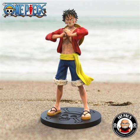 Luffy One Piece D Model D Printable Cgtrader