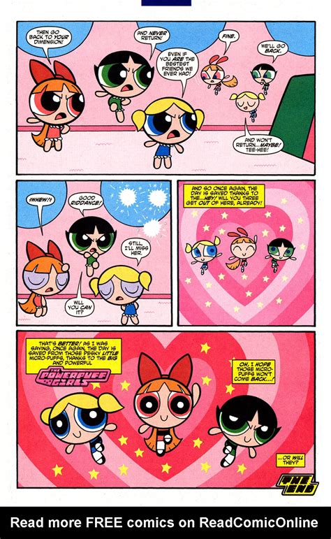 Read Online The Powerpuff Girls Comic Issue 65