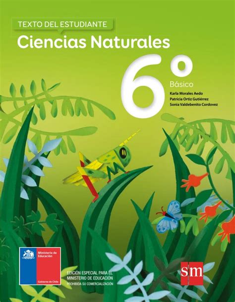 Datos Informativos Sobre Libro De Ciencias Naturales Sexto Grado