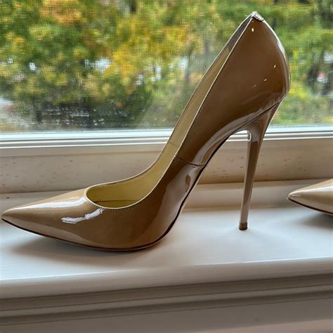 Jimmy Choo Shoes Jimmy Choo High Heels Nude Patent Poshmark