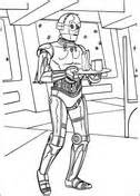 Naked C 3PO Coloring Page Free Printable Coloring Pages