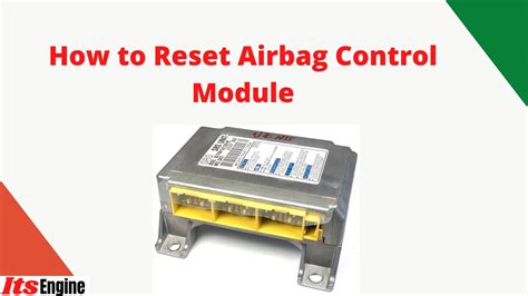 How To Reset Airbag Control Module