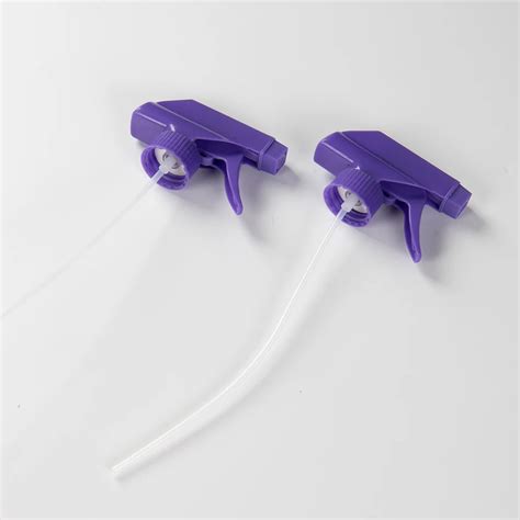 Eu Beauty Free Samples All Plastic Purple Trigger Sprayer For Cleaning