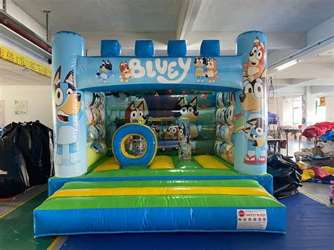 Inflatable Bluey Combo Buy Bounce House