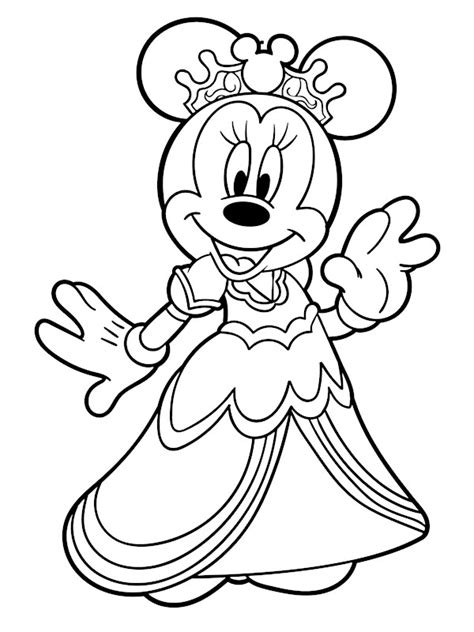 Minnie Para Colorir Desenhos Para Imprimir