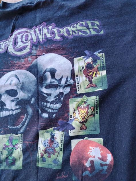 Vintage Icp Carnival Of Carnage Joker Card T Shirt Xl Gem