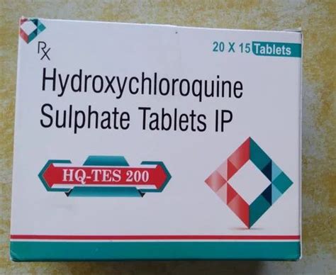 Hydroxychloroquine Sulfate Hydrixychloroquine Sulphate Tablet Ip