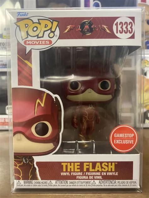 Funko Pop MÉtallique Exclusif The Flash 1333 Gamestop Dc Free