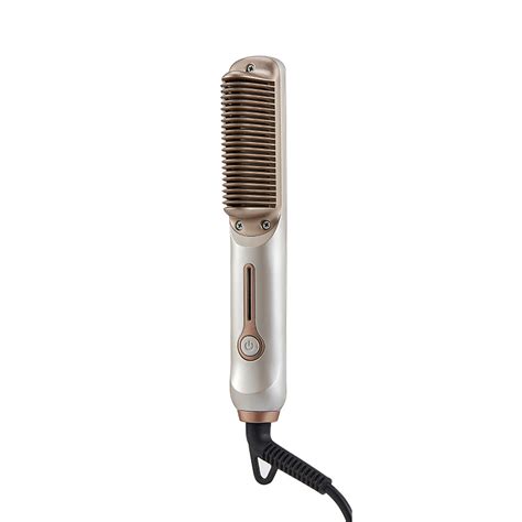 New Convenient Hair Straightening Comb PTC Heater Portable Electric Hot Hair Straightener Brush