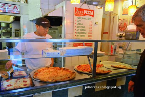 Joes Pizza In Nyc New York Tony Johor Kaki Travels For Food