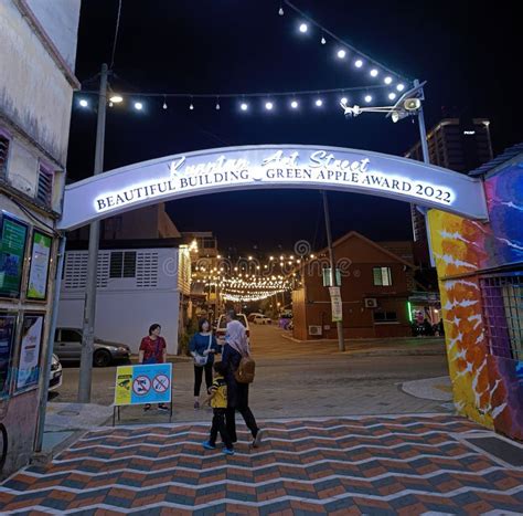 Kuantan Art Street Located In Malaysia Editorial Stock Photo Image Of