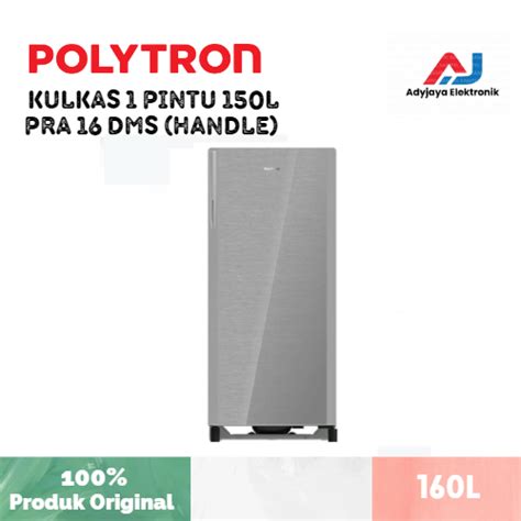 Jual Kulkas 1 Pintu Polytron Pra 16dms 160 Liter Shopee Indonesia