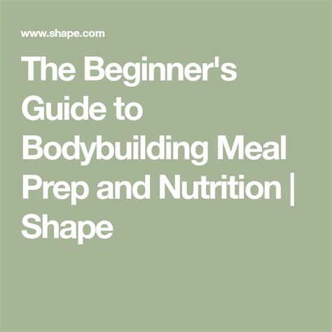 How to Diet and Meal Prep, Bodybuilding Style | Meal prep bodybuilding
