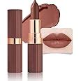 Amazon CAKAILA Warm Brown Nude Lip Stick Matte Cream Lipstick Set
