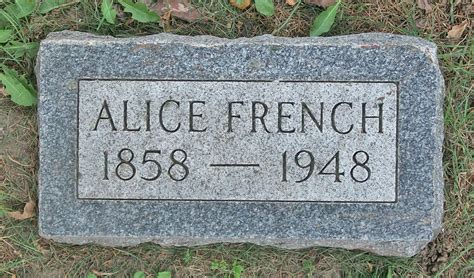 Alice M Wilkinson French 1858 1948 Find A Grave Gedenkplek