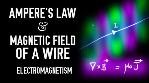 Ampere S Law Magnetic Fields Of Wires And Solenoids Electromagnetism Youtube