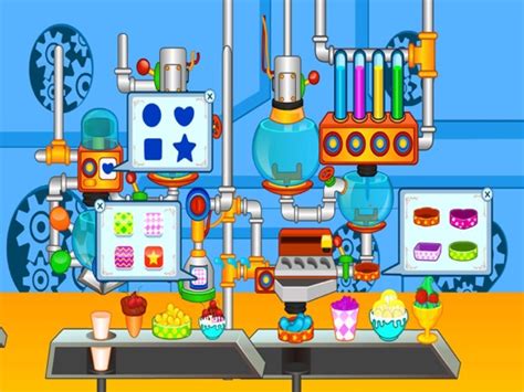 Ice cream and candy factory - Yokogames.com