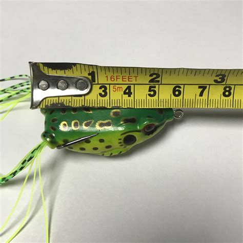 Pcs Topwater Rubber Frog Fishing Lures Float Bait Cm In Pvc