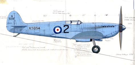 Supermarine Spitfire Prototype K5054 Aviation Profiles And Flickr