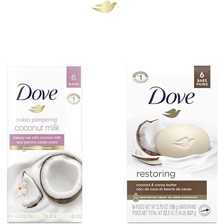 Amazon Dove Beauty Bar To Moisturize Dry Skin With Mango Butter