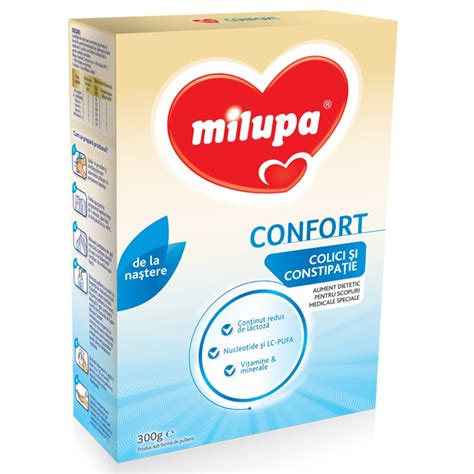 Lapte Formula Speciala Milupa Milumil Confort 300 G De La Nastere