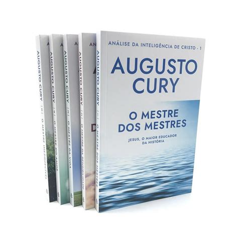 Box Livros Cole O An Lise Da Intelig Ncia De Cristo Augusto Cury