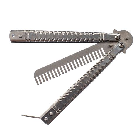 Тренировочный нож-бабочка (балисонг), расческа spider man noname | SPORTLE