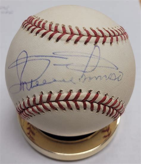 Autographed MINNIE MINOSO Official American League Baseball - Main Line ...