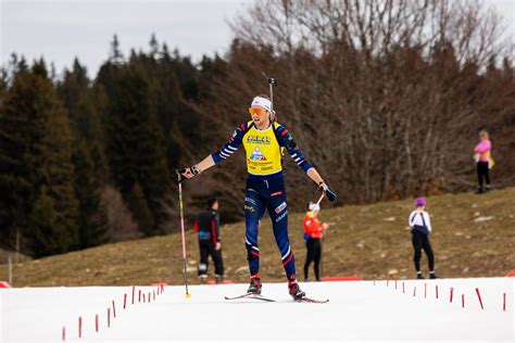 Biathlon Coupe De France De La F Claz Nouveau Succ S Pour Ambroise